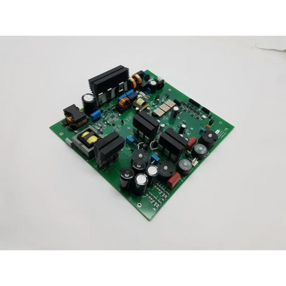 Green printed circuit power supply board with capacitors and heat sinks for peak surgical dc power mc-00147 rev 6