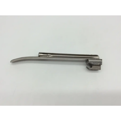 Stainless steel penlon laryngoscope blade mil 2 with curved blade and handle for medical use