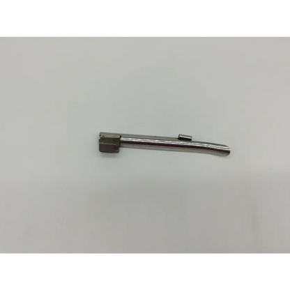 Silver metallic penlon laryngoscope blade mil 2 with cylindrical shaft and rectangular head for medical use