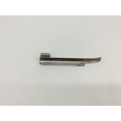 Stainless steel penlon laryngoscope blade mil 2 with curved tip and rectangular handle for medical use