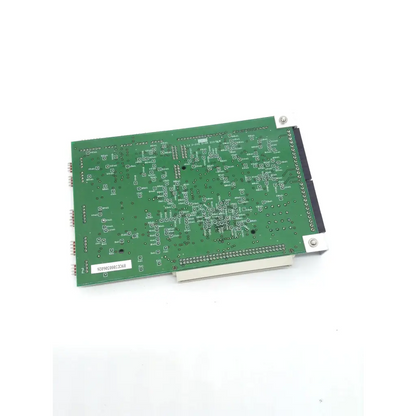 Perkin elmer board assy m0413316 green printed circuit board with silver solder points for biomedical service and replacement parts