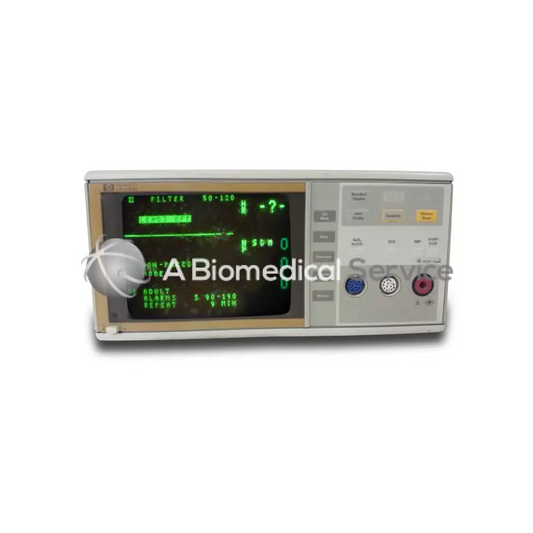 Philips 78352c vital signs monitor gray medical device with green digital display and multiple control buttons