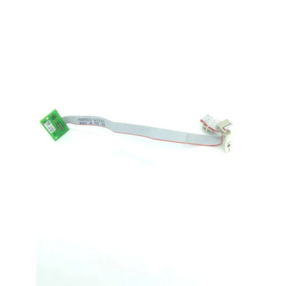 Gray flexible ribbon cable with green circuit board and white plastic connectors for philips intellivue m8065 biomedical service replacement parts