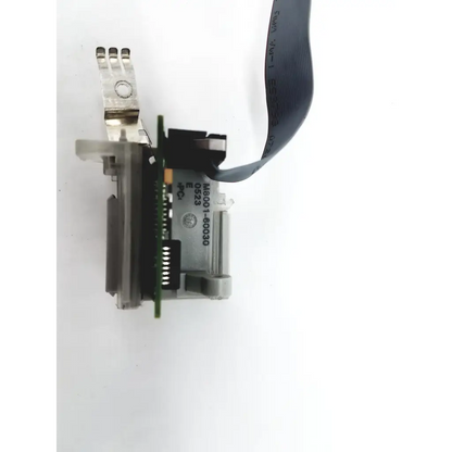 Gray plastic and metal rear msl connector with black flexible ribbon cable for philips intellivue mp30 device