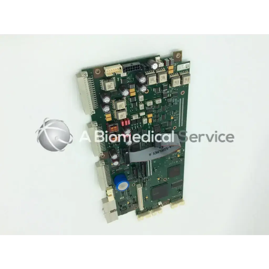 Philips intellivue mp70 main circuit board m8050-66422 showing green pcb with electronic components for patient monitoring