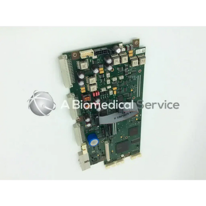 Philips intellivue mp70 main circuit board m8050-66422 showing green pcb with electronic components for patient monitoring