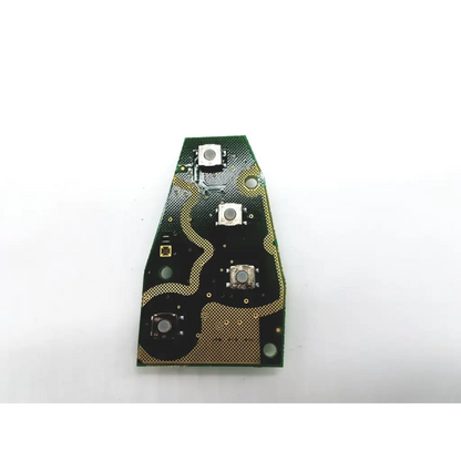 Philips intellivue navigation speed point controller circuit board with green and black pcb and four silver push buttons