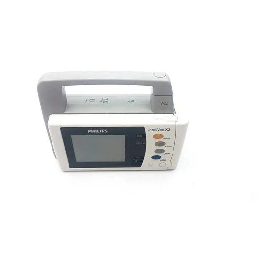 Philips Intellivue X2 Monitor ECG Spo2 NIBP Temp - Medical
