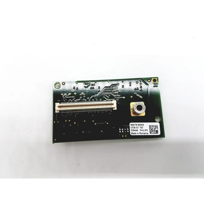 Philips lcd display screen connectivity circuit board with green circuit board silver connectors and gold-plated component