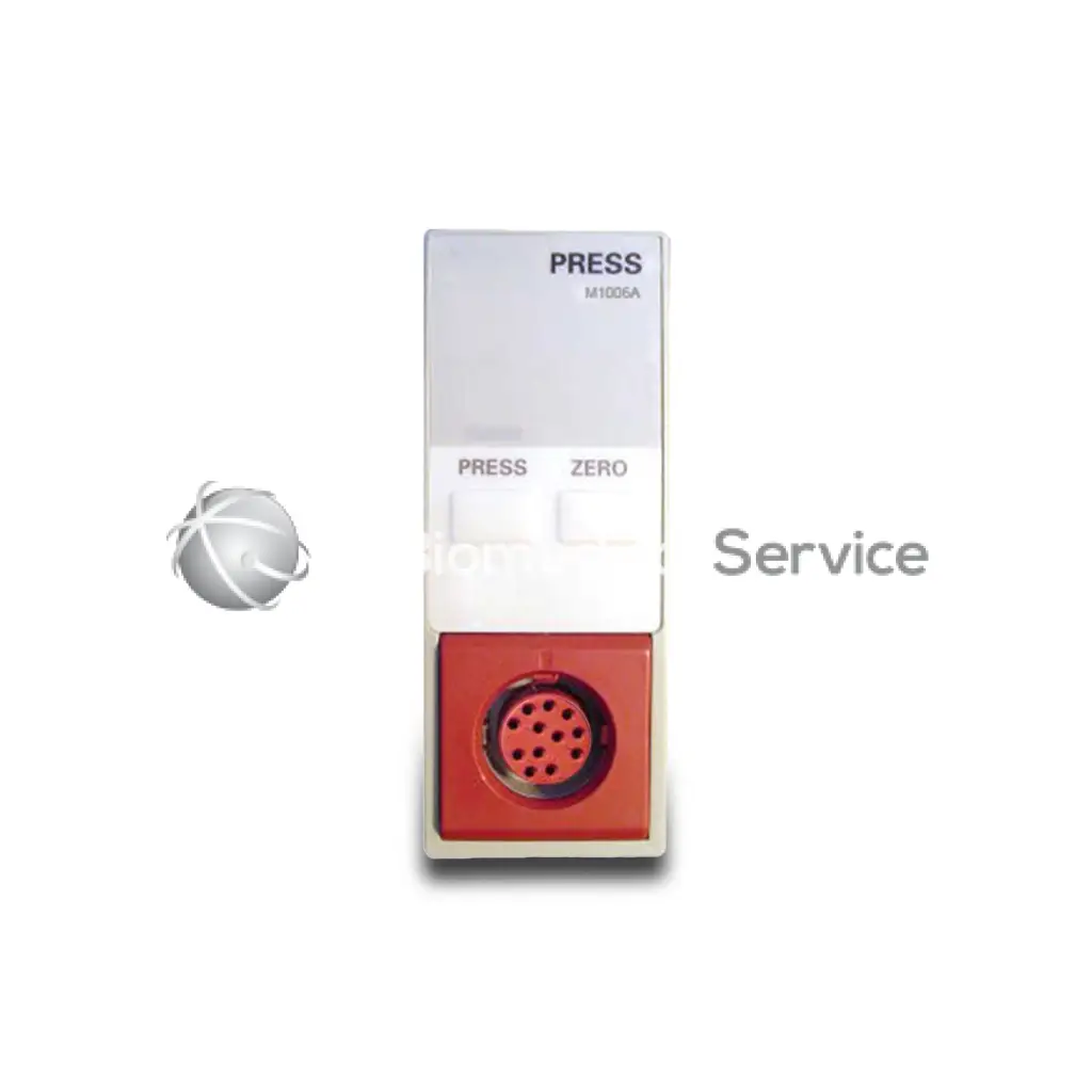 Philips m1006ab pressure industrial push-button switch in white and red with press and zero labels