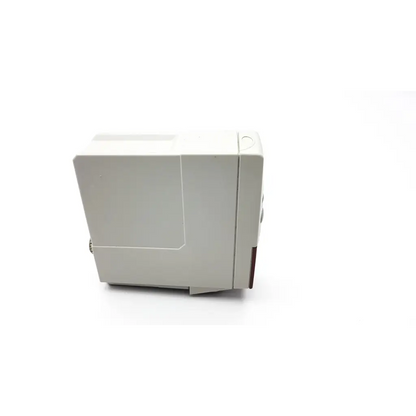 Off-white plastic philips m1006b invasive blood pressure measurement module with a boxy design and subtle angular edges