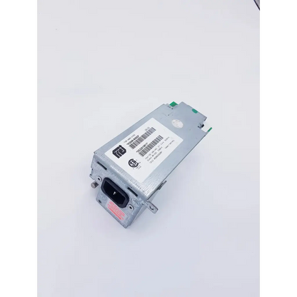 Silver metallic philips m3046-60002 de22514875 m3 power supply with barcodes green connectors and black input port