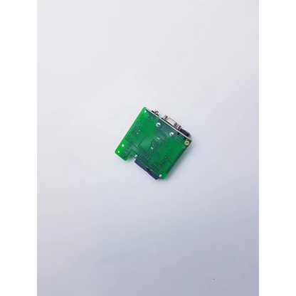 Philips m3046-66422 green connector io board with metallic connectors and soldered components for nibp assembly board