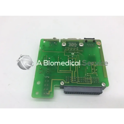 Philips m3046-66422 connector io board green circuit board with gold traces silver screws and black connector