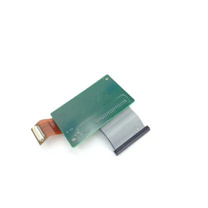 Philips m3046-66442 green rectangular circuit board with orange flex connector for biomedical service and replacement parts