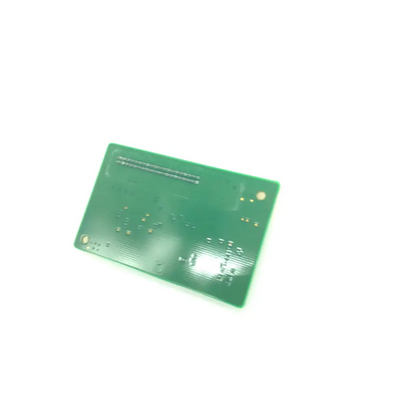 Green rectangular philips m3046-66442 controller board with gold solder points ideal for biomedical service and replacement parts