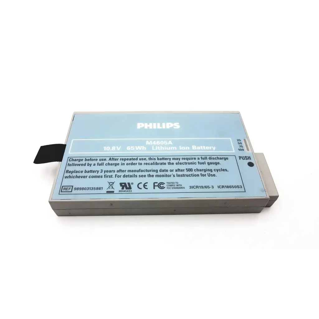 Load image into Gallery viewer, Philips M4605A 10.8V 65Wh Lithium Ion Battery - Medical