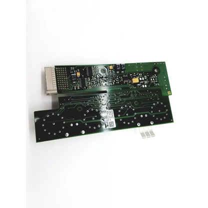 Philips m8062-26441 side module rack board green and black circuit board with gold connectors and white label