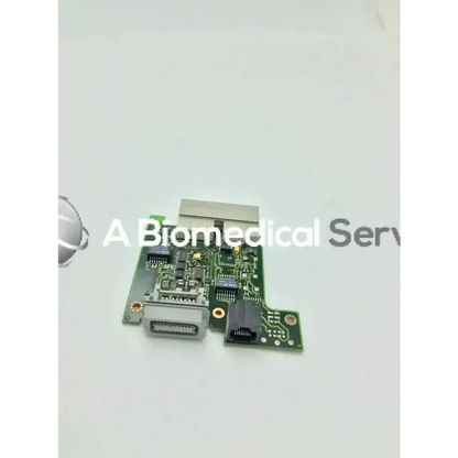 Green m8080-26401 intellivue mp60 circuit board with gray and black connectors for philips mp60 monitoring system