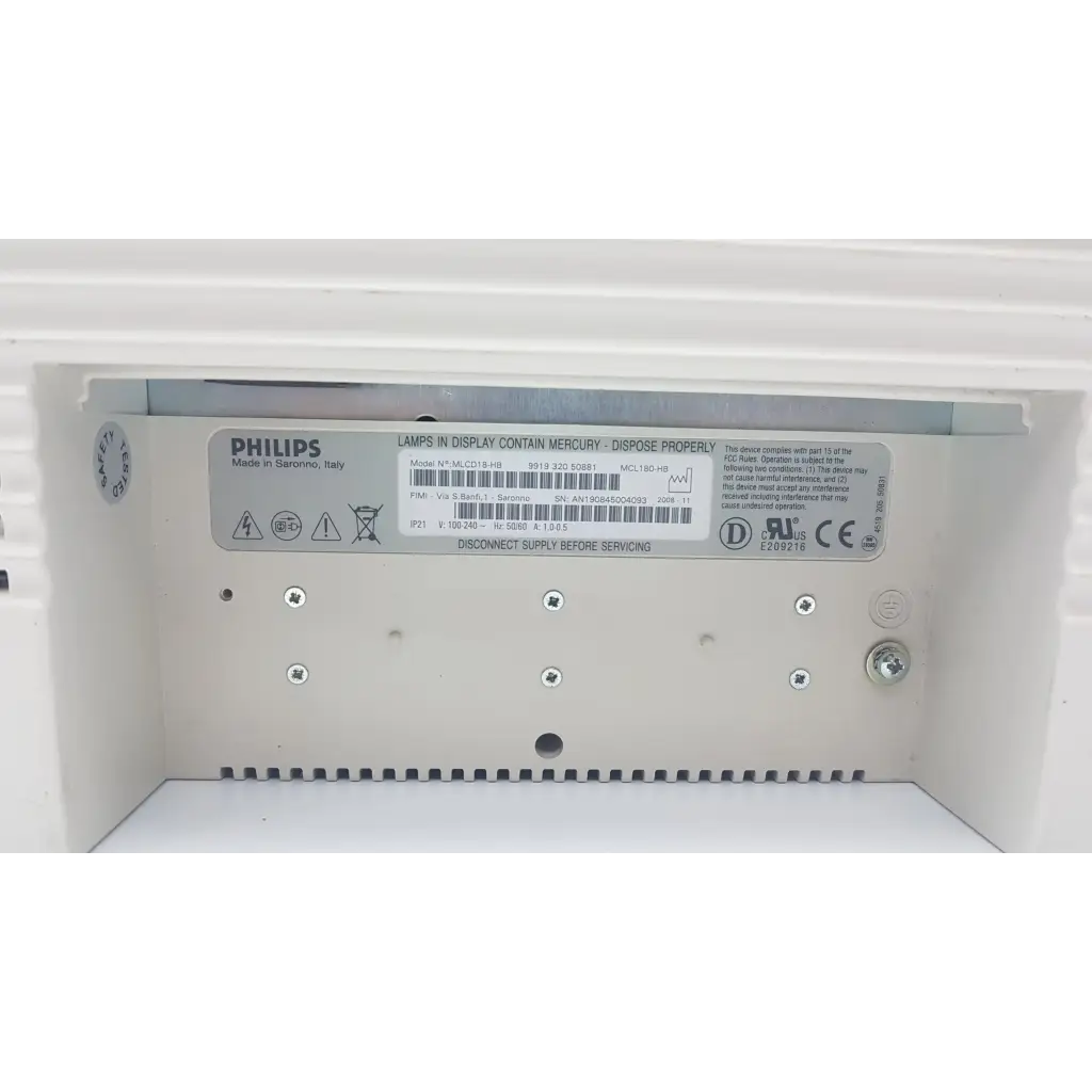 Philips MLCD18-HB Monitor - Medical parts