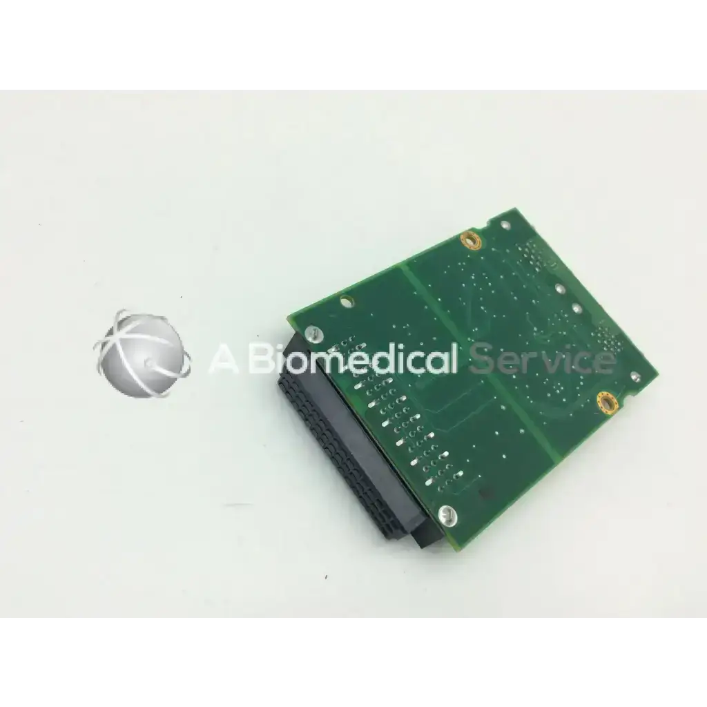 Green rectangular philips m8086-67021 remote interface circuit board card with gold screws and black connector for monitor use