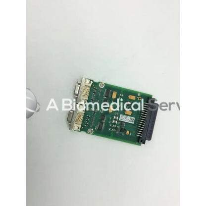 Philips m8086-67021 green monitor remote interface circuit board card with connectors and electronic components