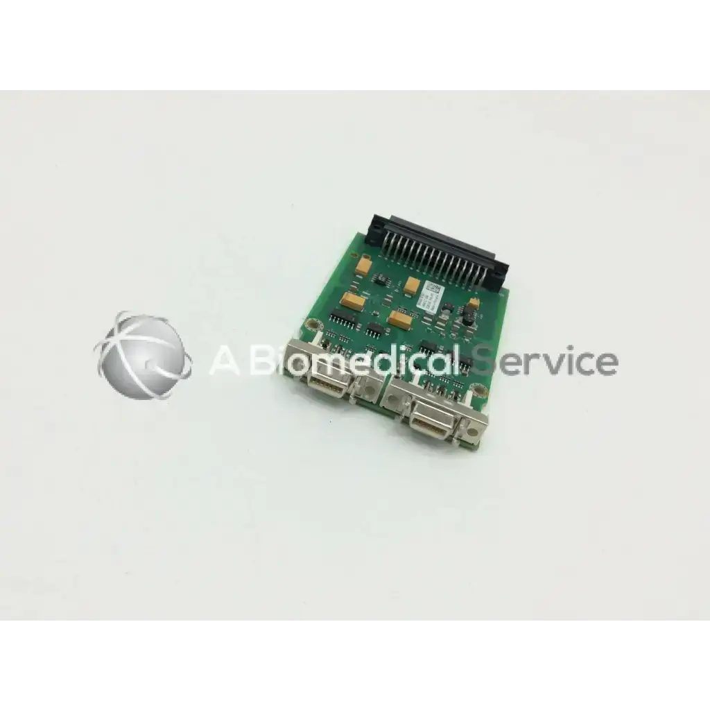 Green circuit board with multiple connectors and components for philips m8086-67021 monitor remote interface circuit
