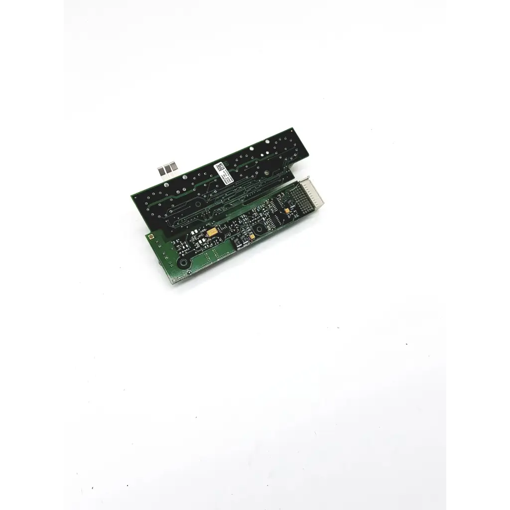 Philips mp50 module rack board with green and black printed circuit board and mounted electronic components