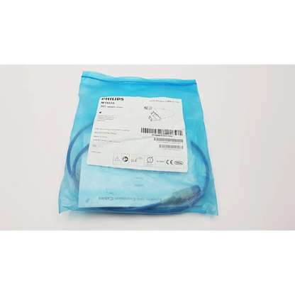 Philips ref 989803105691 m1943a sp02 adapter cable in blue plastic packaging for medical imaging use