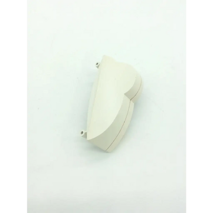 Off-white plastic philips speed point m4046-61402 speed point assembly with curved angular design and two mounting holes