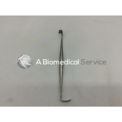 Stainless steel pilling 164752 senn retractor surgical with curved hook ends and slender handle for surgical use