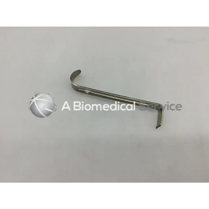 Silver multipurpose center blade center blade retractor with curved and straight ends pilling 351670 surgical tool