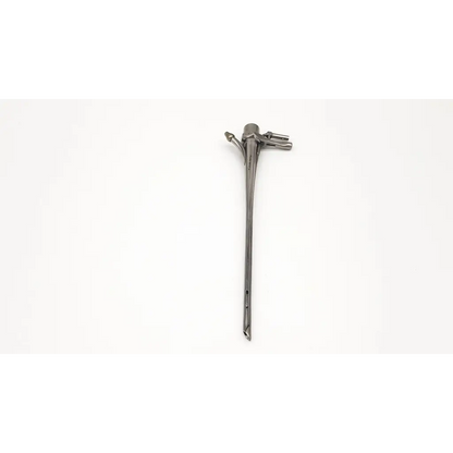 Silver surgical 3x20 broncoscope da54-35 with slender elongated shaft and articulated handle for precision use