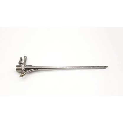 Stainless steel pilling 502500 3x20 broncoscope with long slender shaft and articulated handle for precise use da54-35