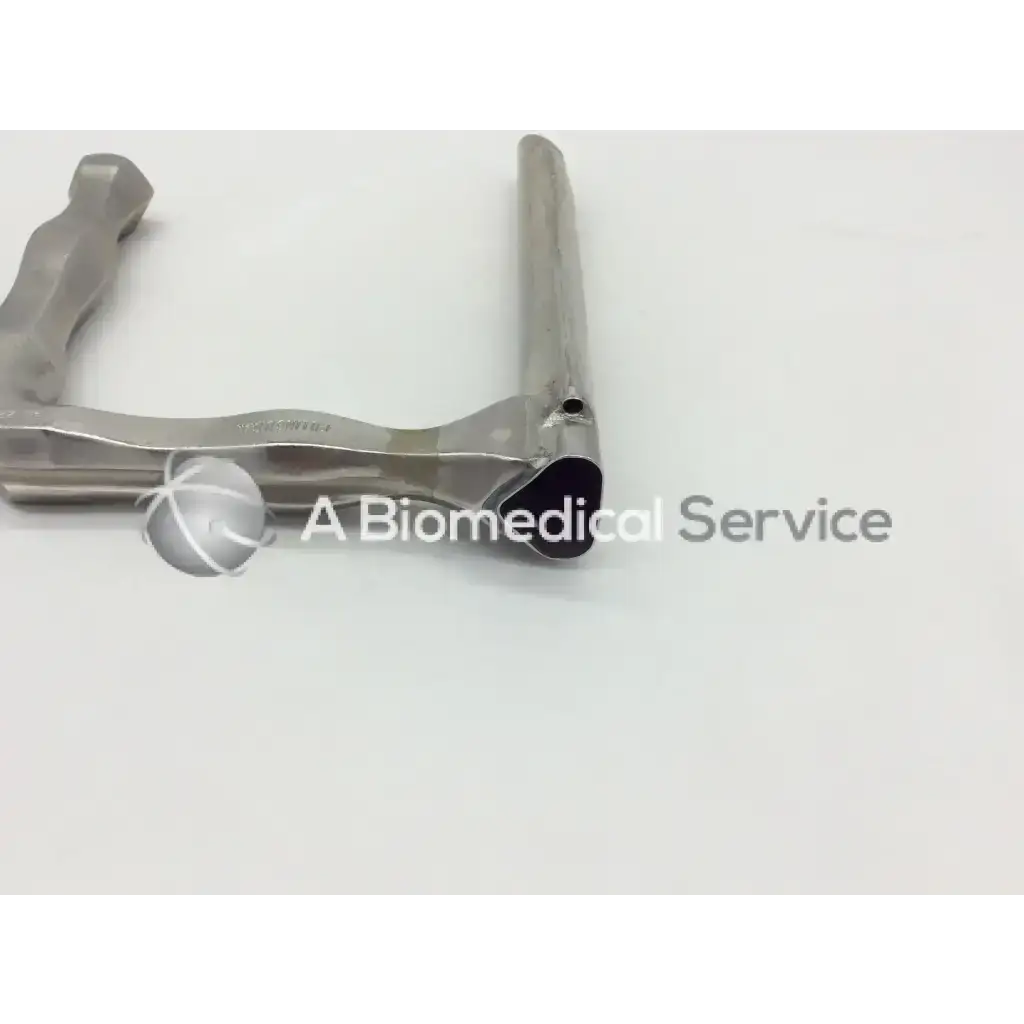 Stainless steel curved handle laryngoscope with rigid shaft for tracheacsope adult ac5-339 121322sm use