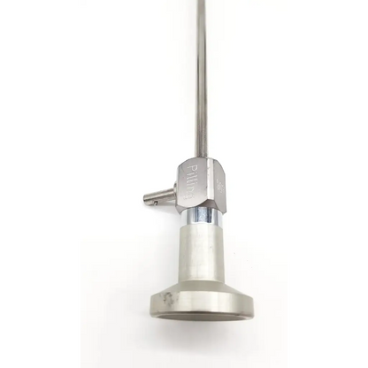 Silver metallic pilling 52-4010 arthroscope 90° da46-83 with hexagonal joint and cylindrical shaft for precision use