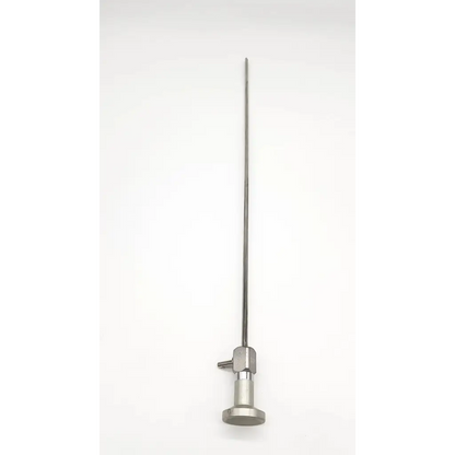 Silver pilling 52-4010 arthroscope 90° da46-83 with a long slender metallic shaft and hexagonal handle base