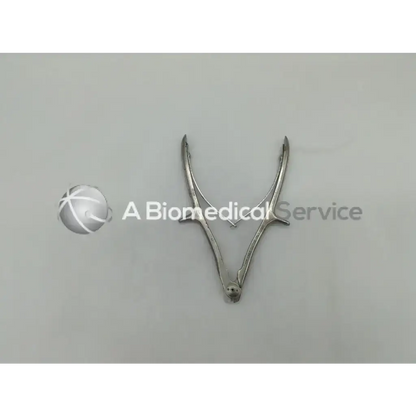 Pioneer 400-410 cable cutter with silver surgical forceps design featuring polished metallic finish and precision jaws for ad5=556 box=10