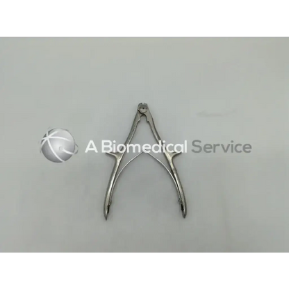 Pioneer 400-410 cable cutter with silver surgical forceps design featuring polished metallic finish and precision jaws ad5=556 box=10