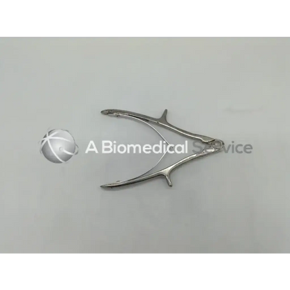 Silver surgical forceps with polished metallic finish and precision jaws in pioneer 400-410 cable cutter ad5=556 box=10
