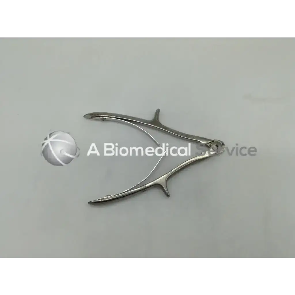 Silver surgical forceps with polished metallic finish and precision jaws featured with pioneer 400-410 cable cutter ad5=556 box=10