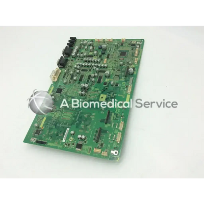 Green rectangular circuit board with electronic components for pioneer plasma tv anp2171-a aww1201 2403b model