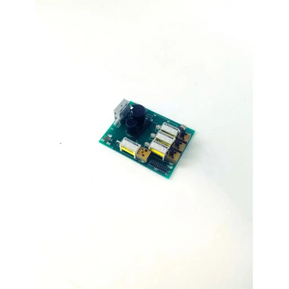 Green printed circuit board valve module with black capacitors and silver connector for module bbcb2-12 22523sm