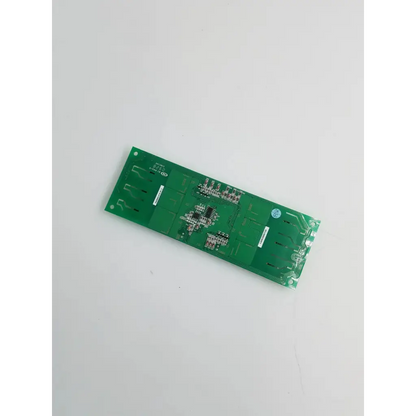 Green rectangular power systems ps-da0602-04 lcd display inverter circuit board with silver soldered components and white labeling