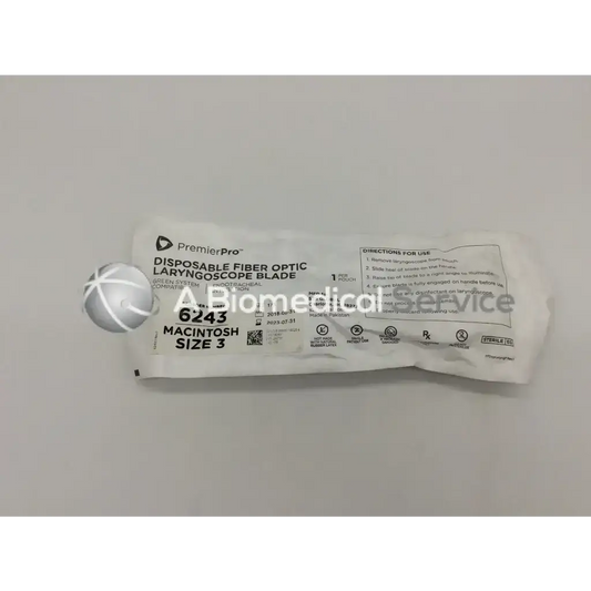 PremierPro 6243 Disposble Fiber Optic Laryngoscope Blade