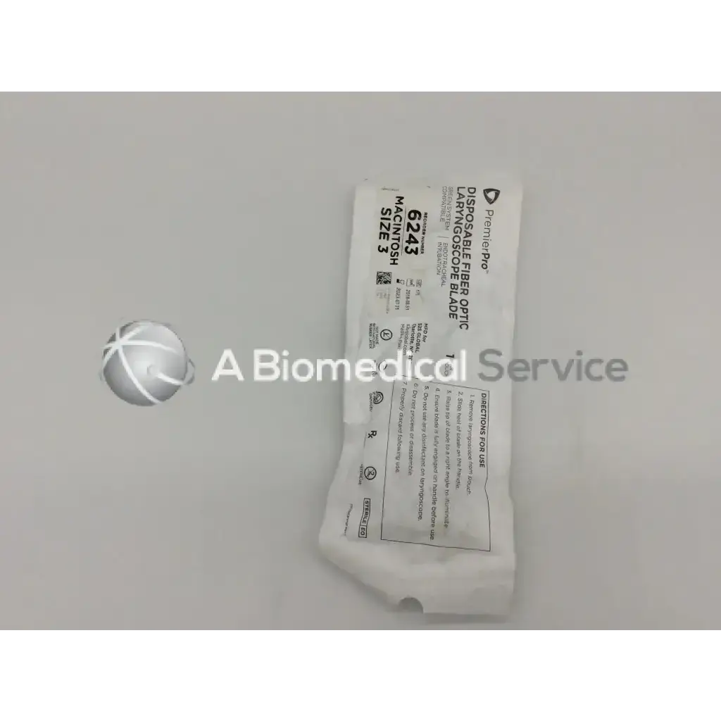 Load image into Gallery viewer, PremierPro 6243 Disposble Fiber Optic Laryngoscope Blade
