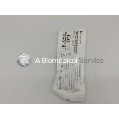 White packaged premierpro disposable fiber optic laryngoscope blade macintosh size 3 for medical use