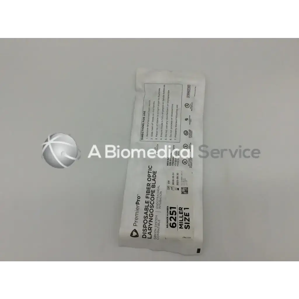 Load image into Gallery viewer, PremierPro 6251 Disposble Fiber Optic Laryngoscope Blade