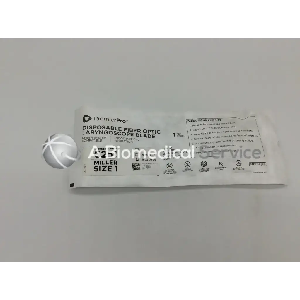 Load image into Gallery viewer, PremierPro 6251 Disposble Fiber Optic Laryngoscope Blade