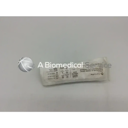 White premierpro 6291 penline led disposable fiber optic laryngoscope handle with printed labeling and small logo on packaging